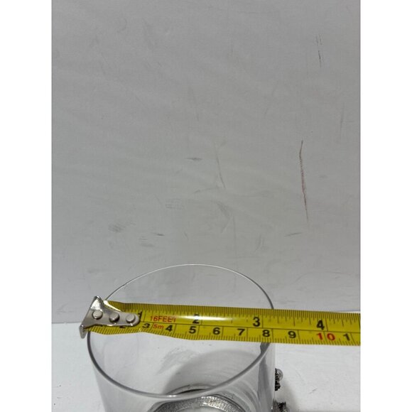 Halloween Gothic Skeleton Hand Bling Jeweled Wine/Water Glass Metal - Picture 7 of 7